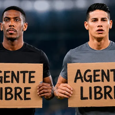De James a Martial: estrellas que siguen sin equipo a semanas del cierre del mercado