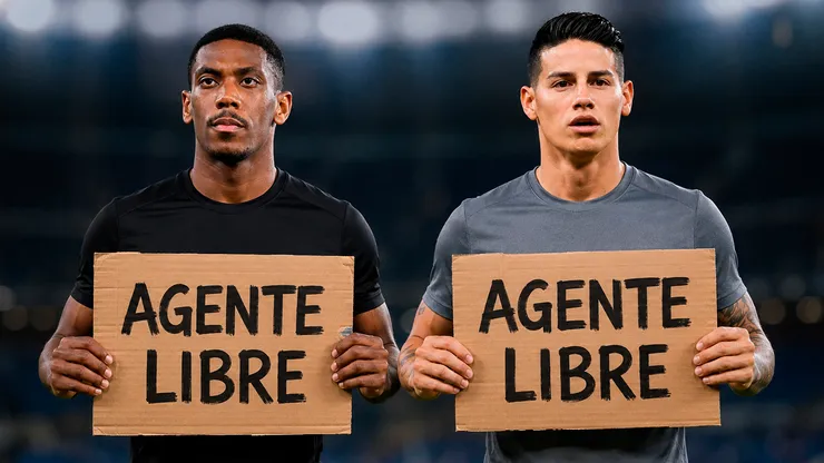 Anthony Martial y James Rodríguez todavía no ficharon por ningún equipo