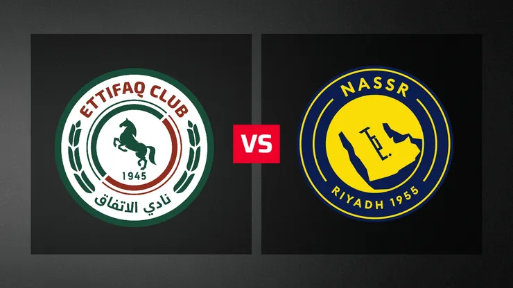 Al-Ettifaq vs. Al-Nassr por la Saudi Pro League.