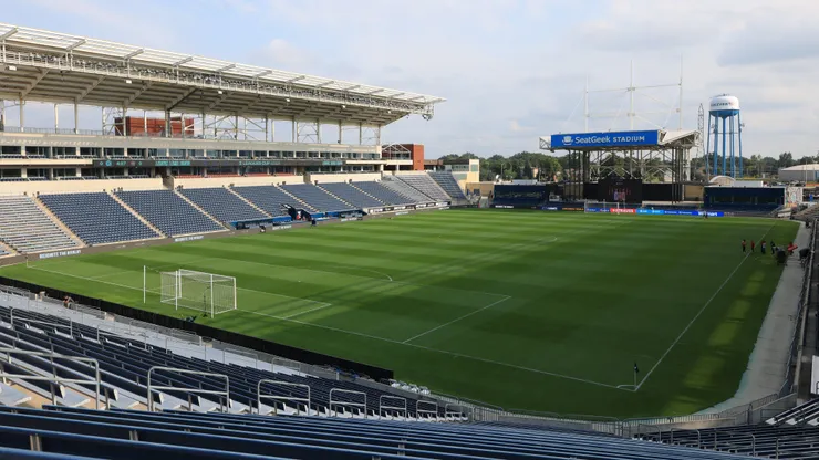 El particular escenario de Rayados vs. Fire.