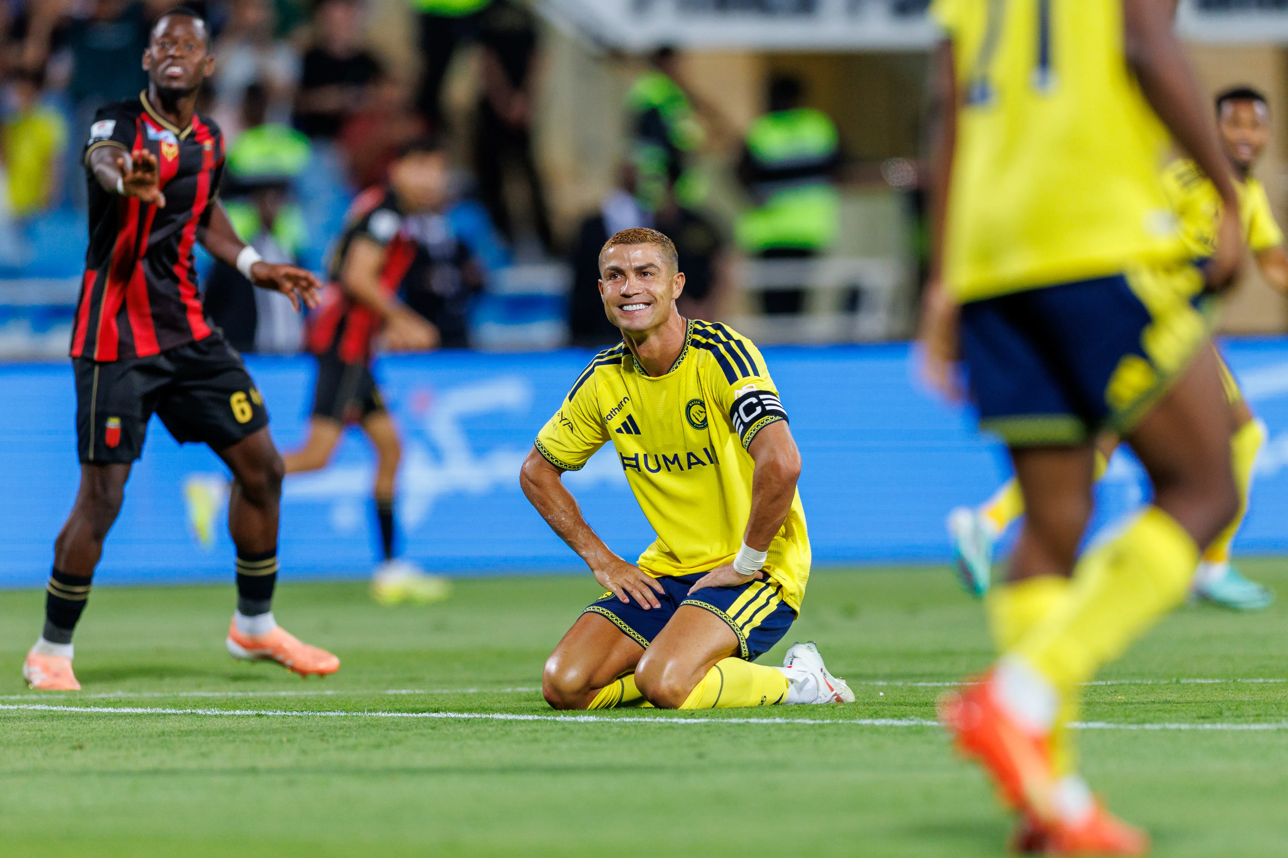 Cristiano Ronaldo en esta temporada (Getty Images)