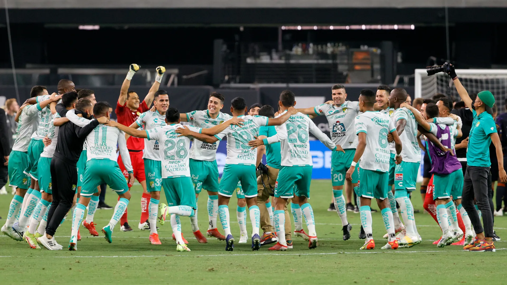 León fue el único campeón de los semifinalistas de las Leagues Cup. (GETTY IMAGES)