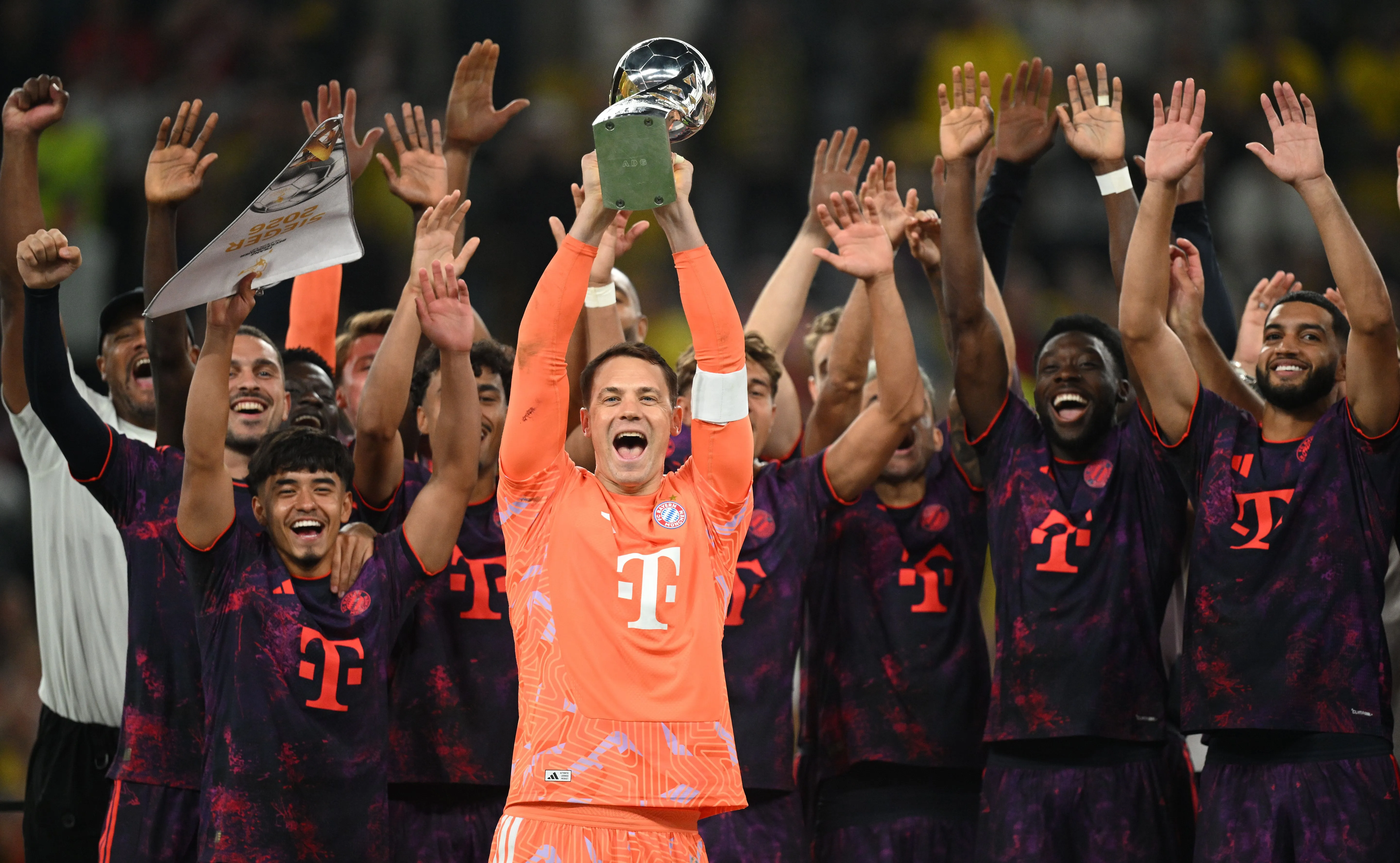 Bayern Múnich ganó la Supercopa de Alemania 2026 (Getty Images)