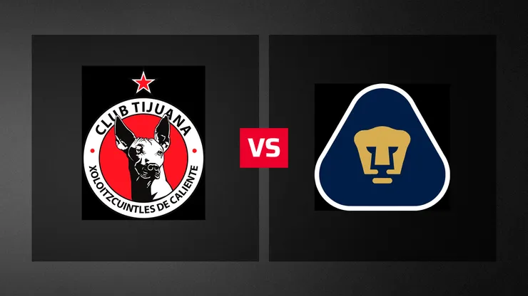 Xolos de Tijuana recibe a Pumas en un partidazo.