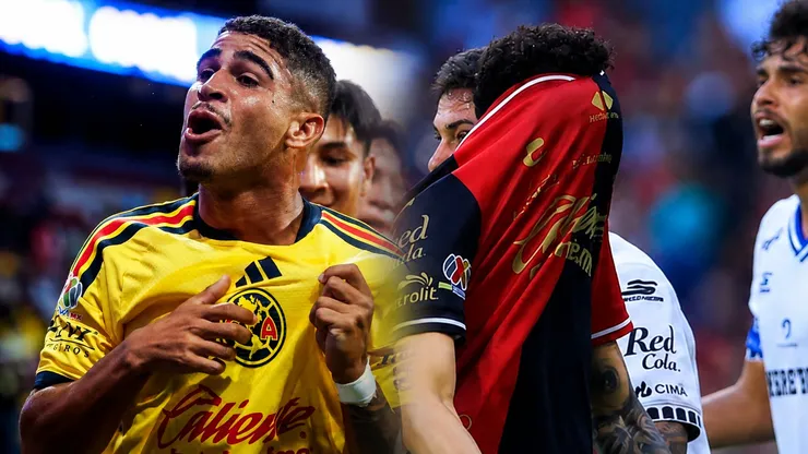 América y Atlas, con marcadores opuestos.