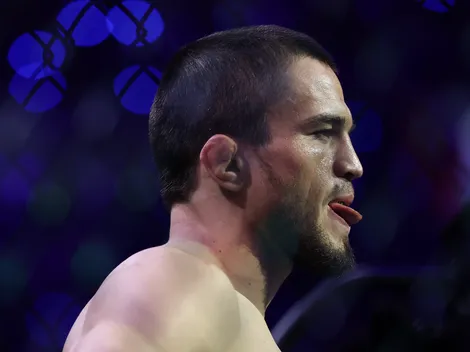 El primo de Khabib fue noqueado en UFC y asustó a todos