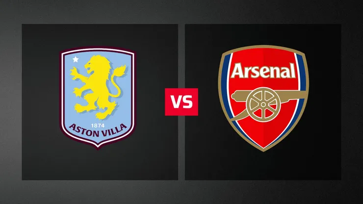 Aston Villa y Arsenal se enfrentan por la Premier League