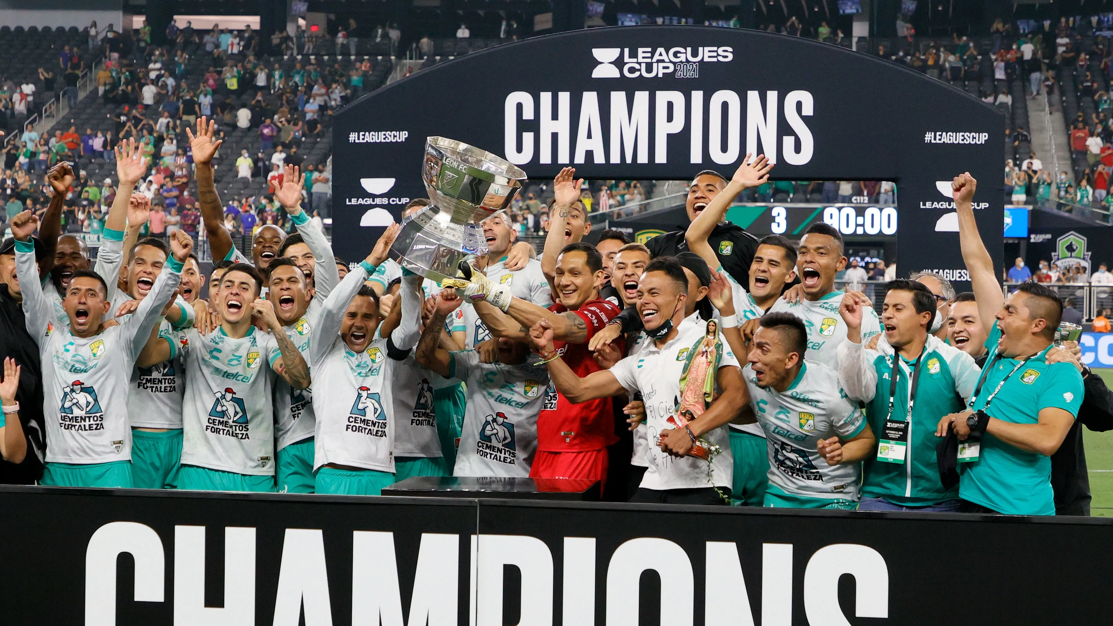 León en su momento de gloria en 2021 [Foto: Getty]