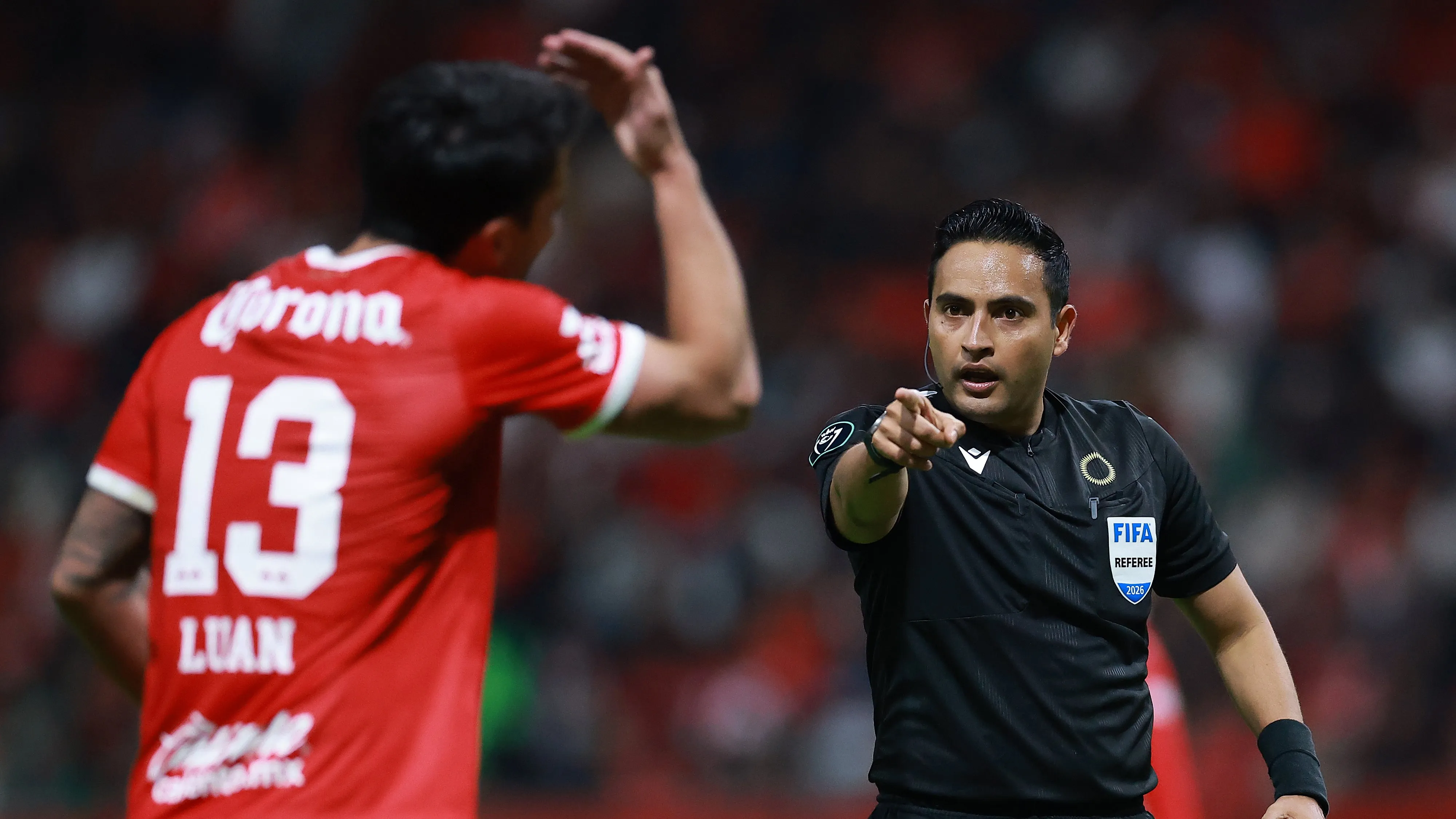 Saíd Martínez en un partido previo de Toluca [Foto: Getty]