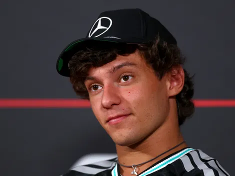 Kimi Antonelli larga desde el fondo en el GP de Italia 2026