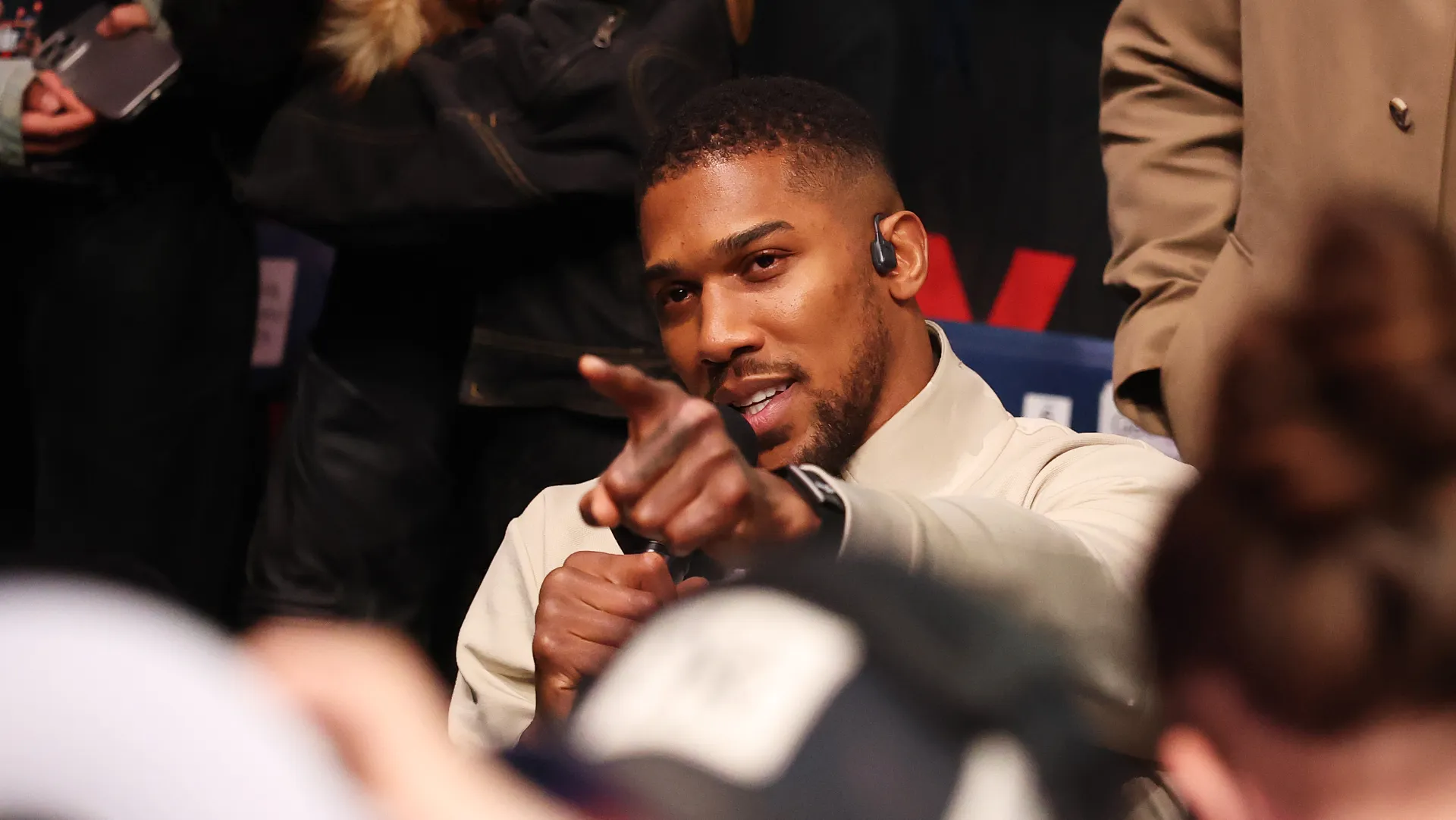 Anthony Joshua fue desafiado por Tyson Fury de manera contundente. (GETTY IMAGES)