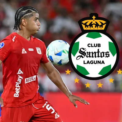 Santos Laguna acelera por la nueva joya del futbol colombiano