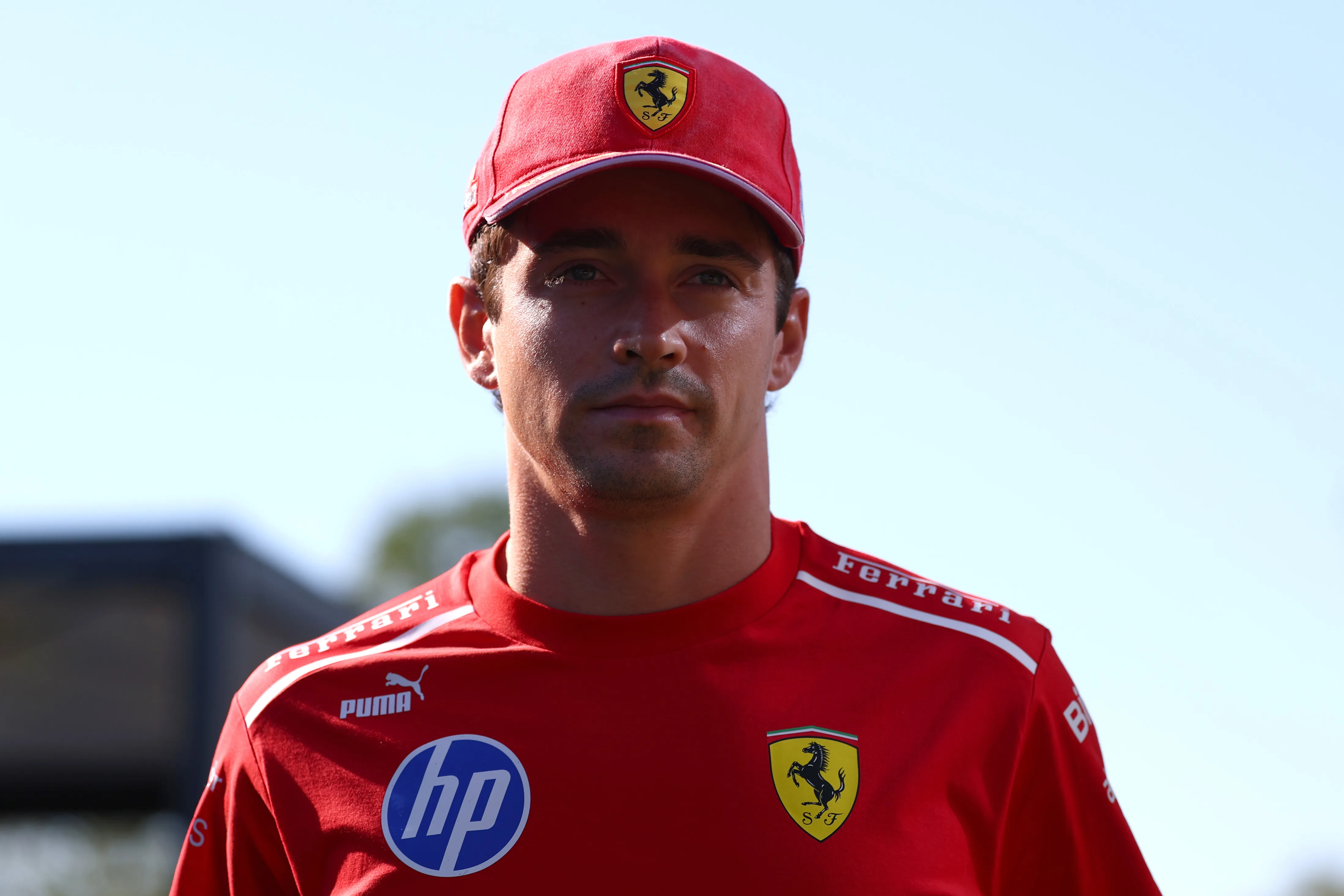 Charles Leclerc fue el más rápido de la Práctica Libre 1 en Monza (Getty Images)