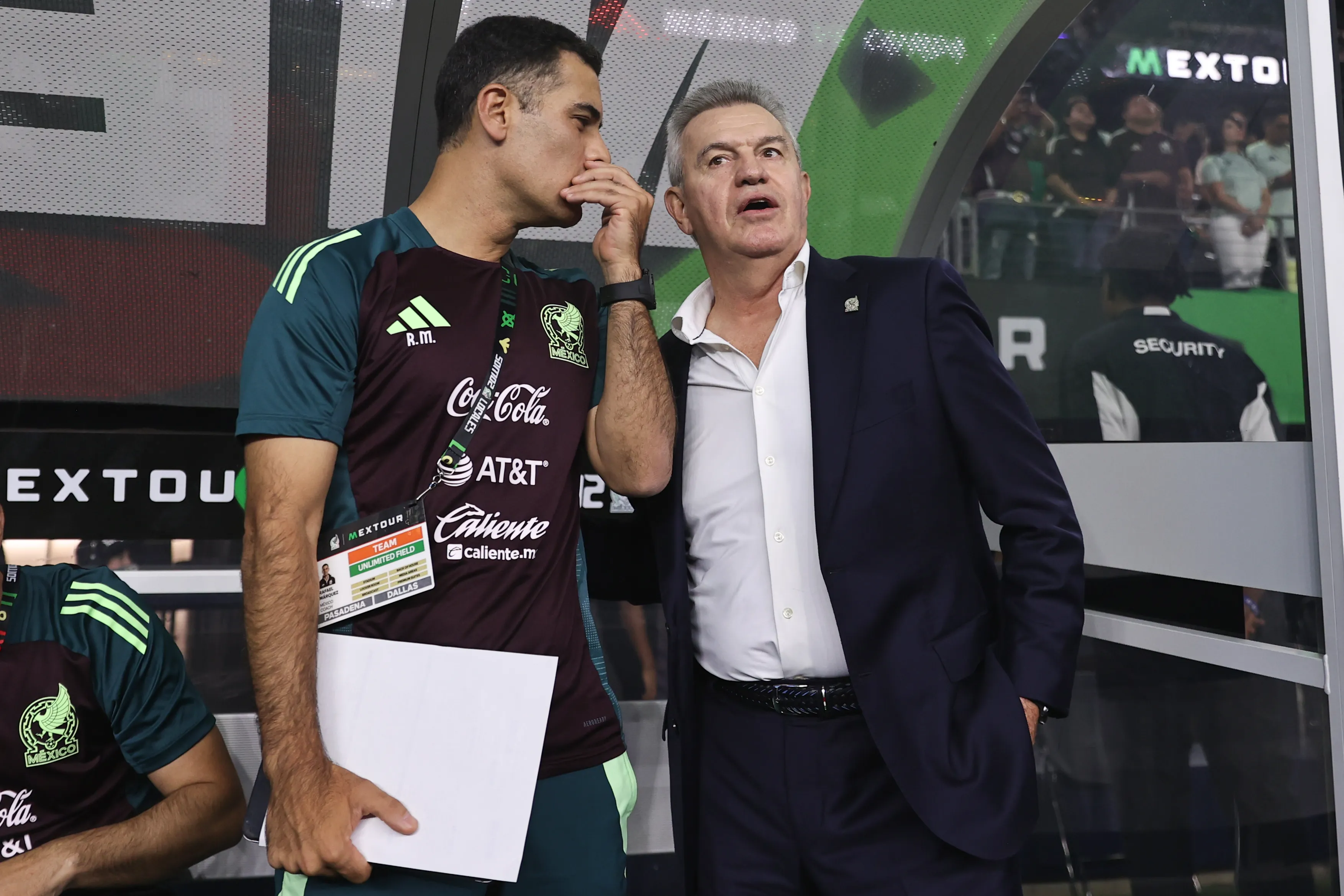 Javier Aguirre y Rafa Márquez (Getty Images)