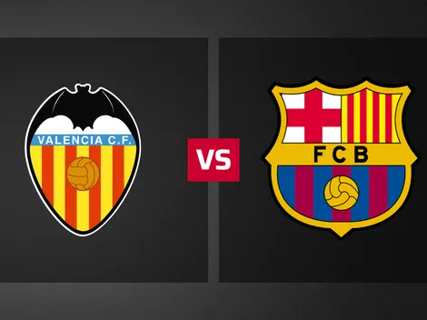 Valencia vs Barcelona: Hora, Transmisión y Alineaciones