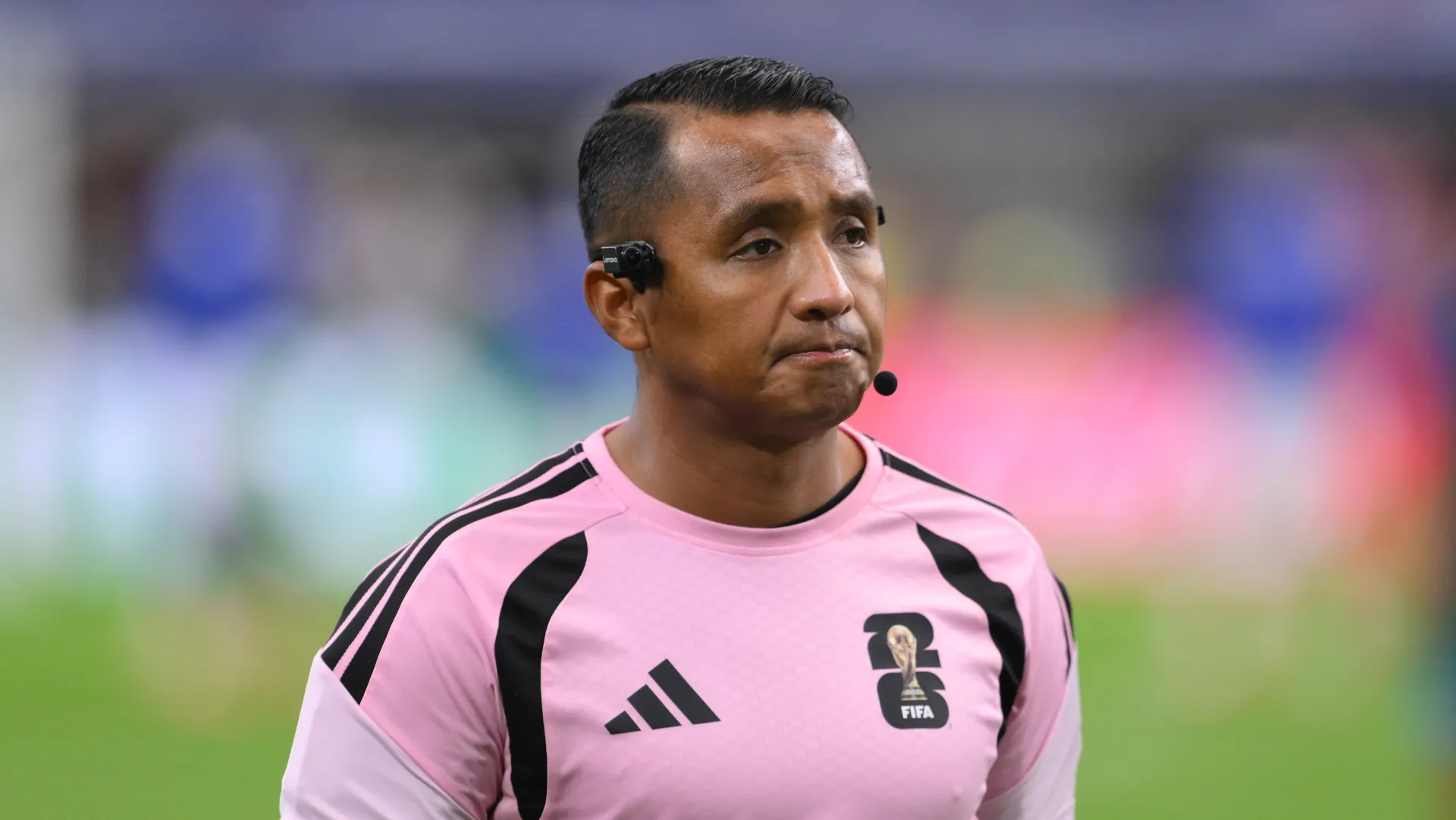 Iván Barton dirige la final de la Leagues Cup. (GETTY IMAGES)