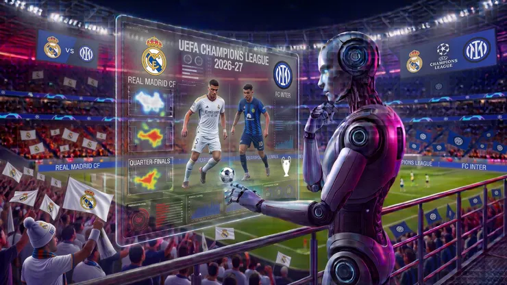Real Madrid e Inter se enfrentan por la Champions League