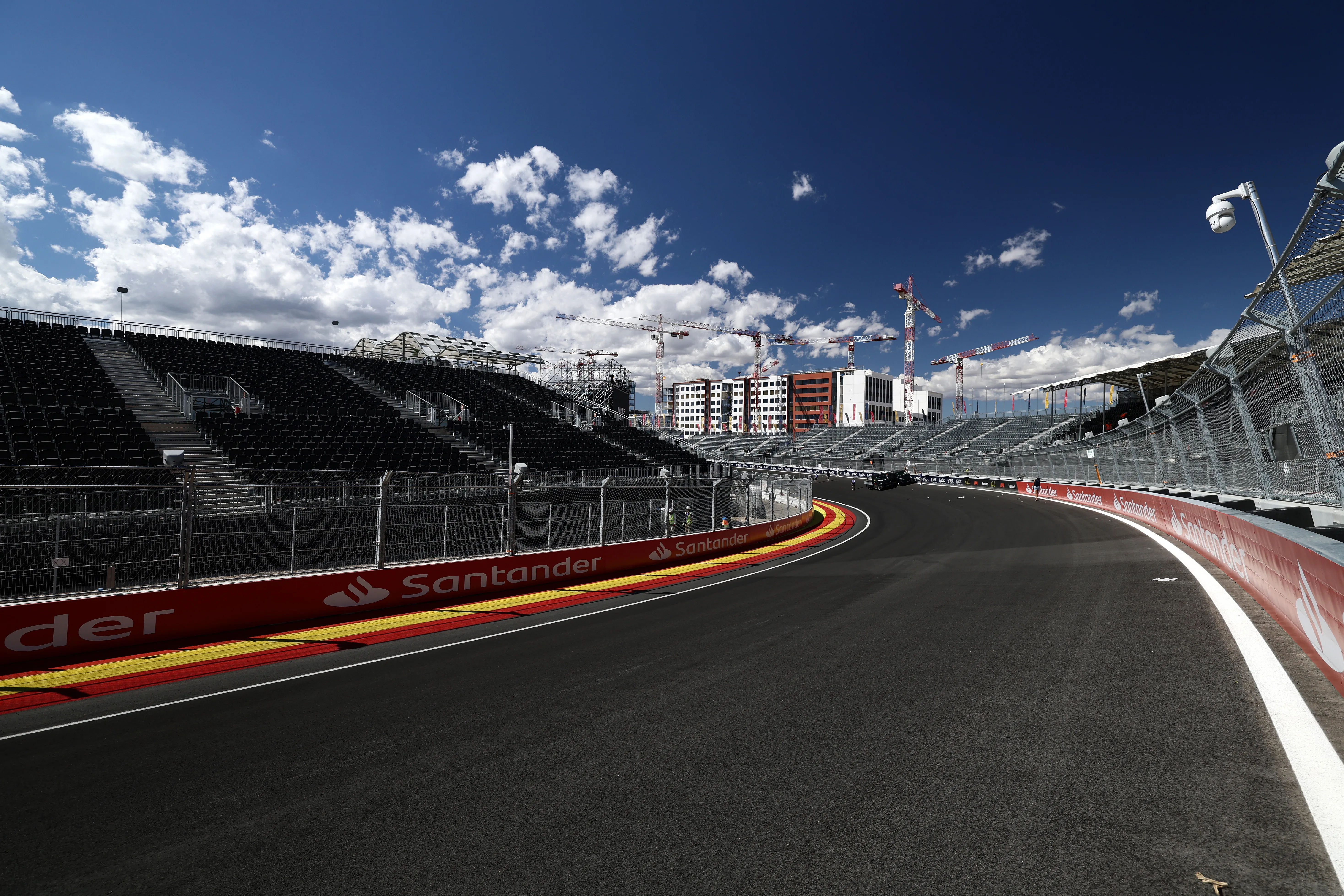 Una de las curvas del Circuito Madring (Getty Images)