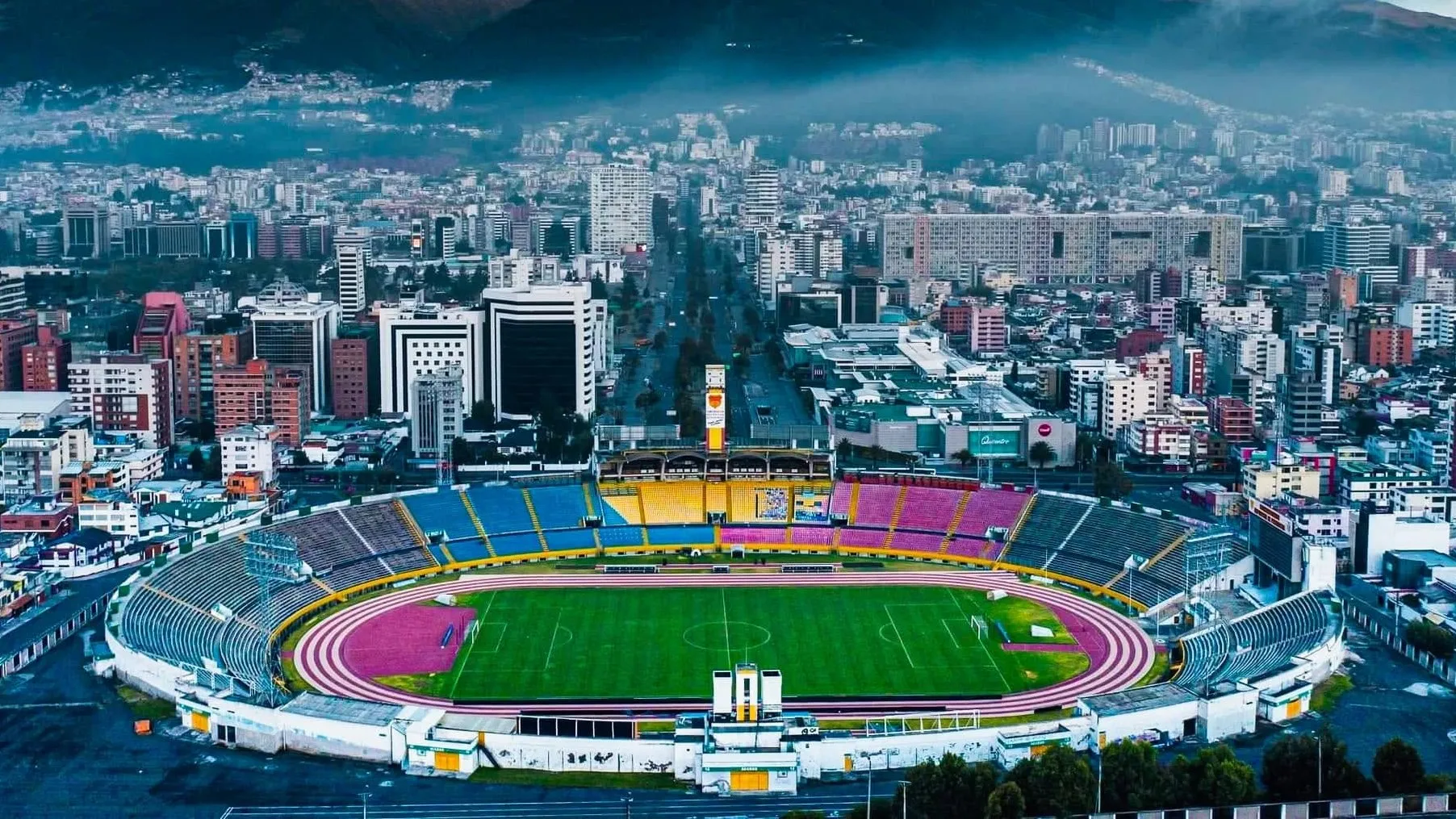 El Olímpico Atahualpa, sede de IDV-Flamengo [Foto: Conmebol]