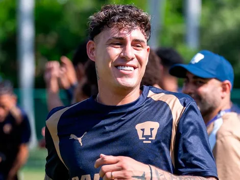 No es de gravedad: Pumas confirmó la lesión de 'Chicote' Calderón