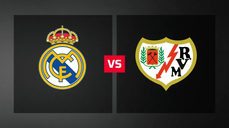 Real Madrid y Rayo Vallecano se enfrentan por LaLiga