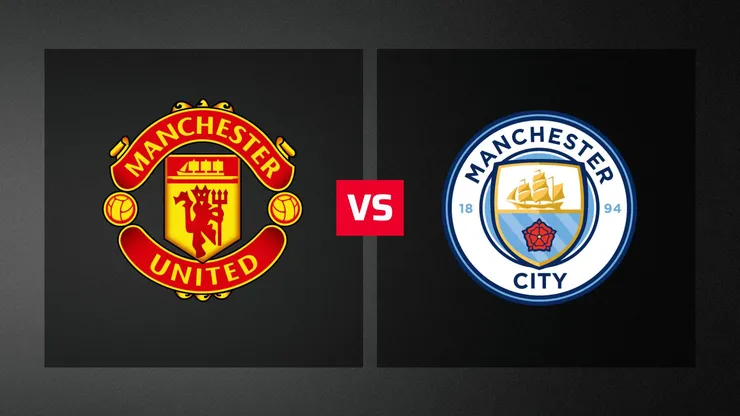 Manchester United y Manchester City se enfrentan por la Premier League