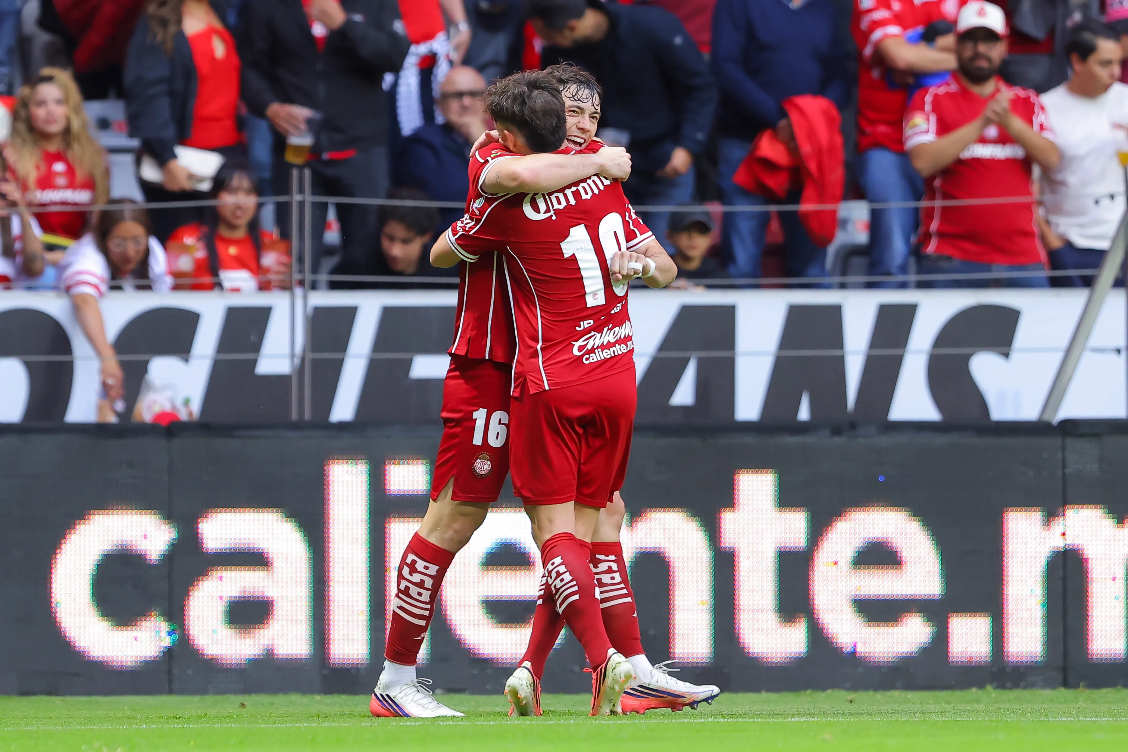 Toluca goleó a Atlas (Getty Images)