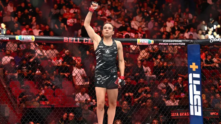 Alexa Grasso dio una verdadera guerra sobre el octágono de UFC.