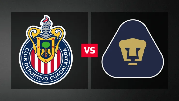 Chivas vs. Pumas por el Apertura de la Liga MX.