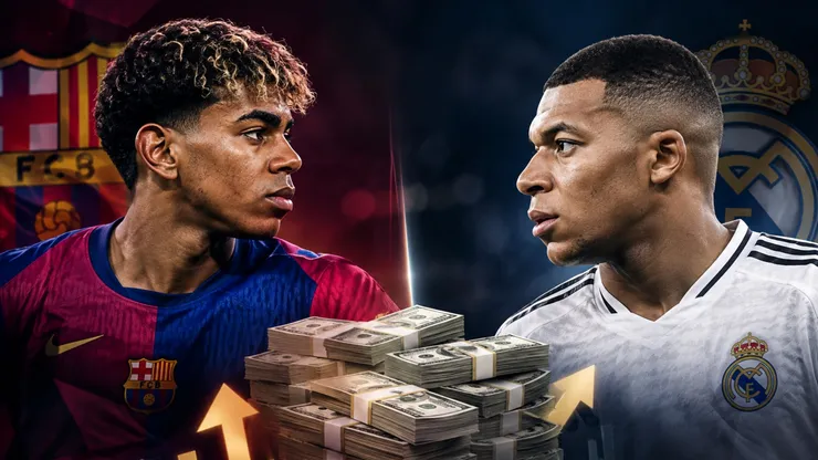 Yamal vs. Mbappé: valores en 2026.