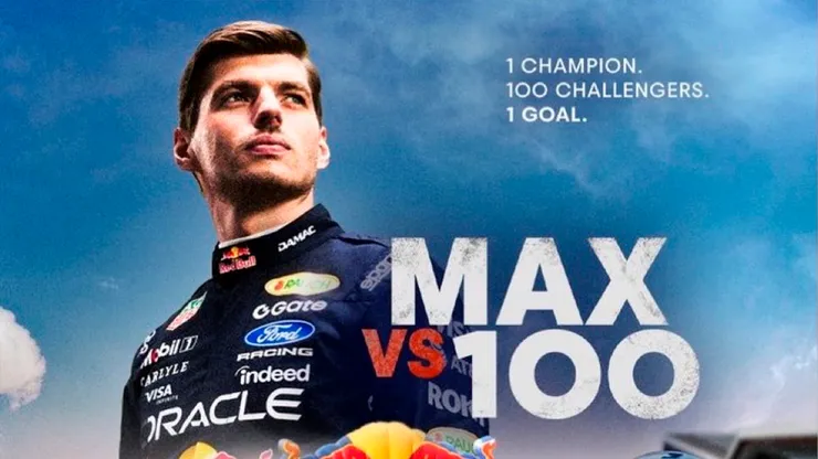 Portada oficial del desafío Max vs. 100
