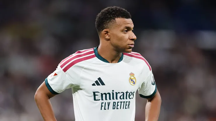 Kylian Mbappé con Real Madrid
