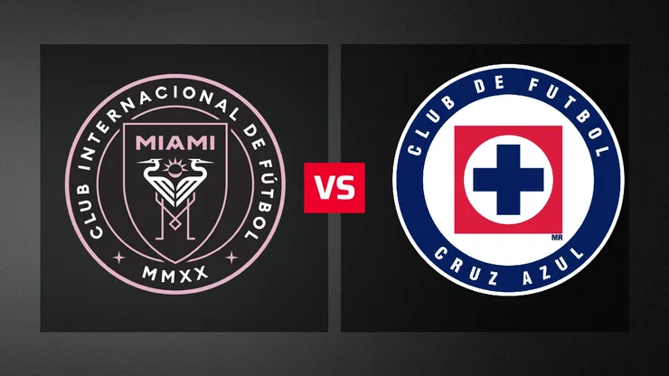 Inter Miami vs. Cruz Azul por el Campeones Cup.