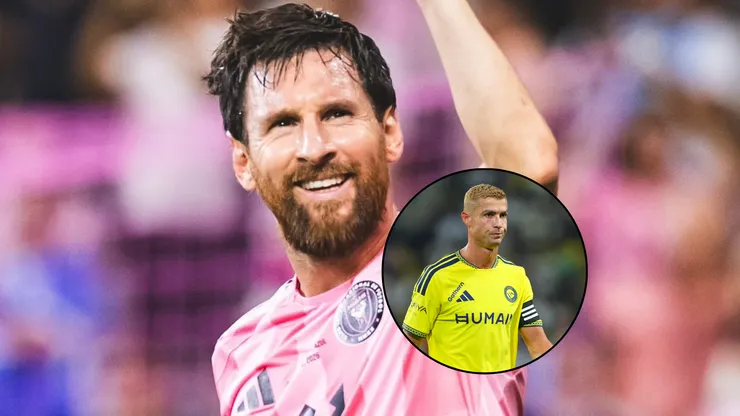 Messi volvió a anotar y se le arrima a CR7.