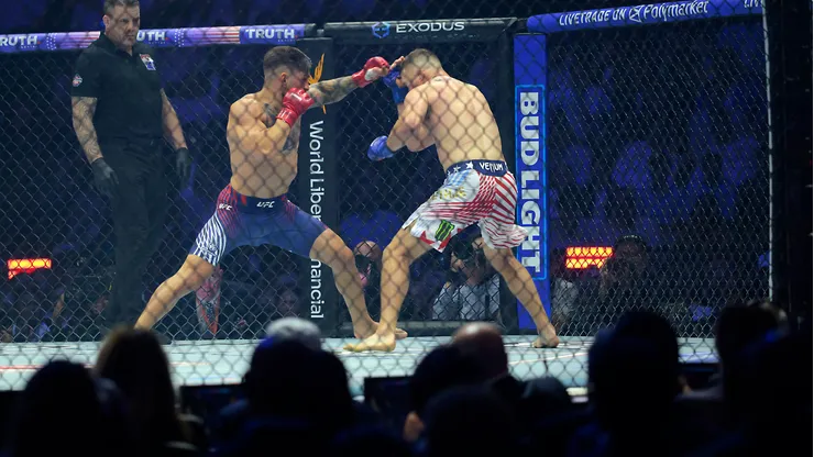 Ilia Topuria acusó de trampa a Justin Gaethje.