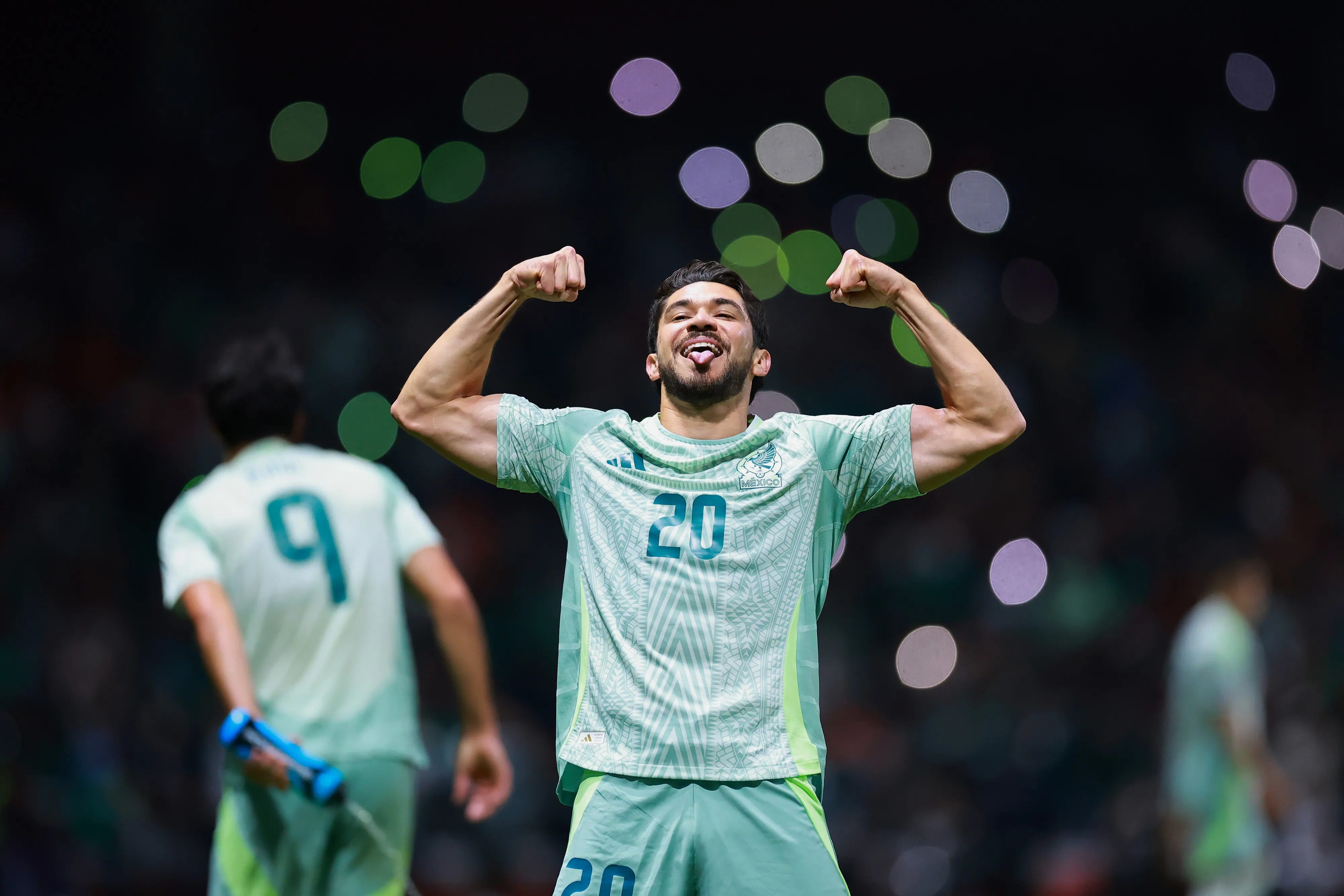 Henry Martín en su último juego en México (Getty Images)