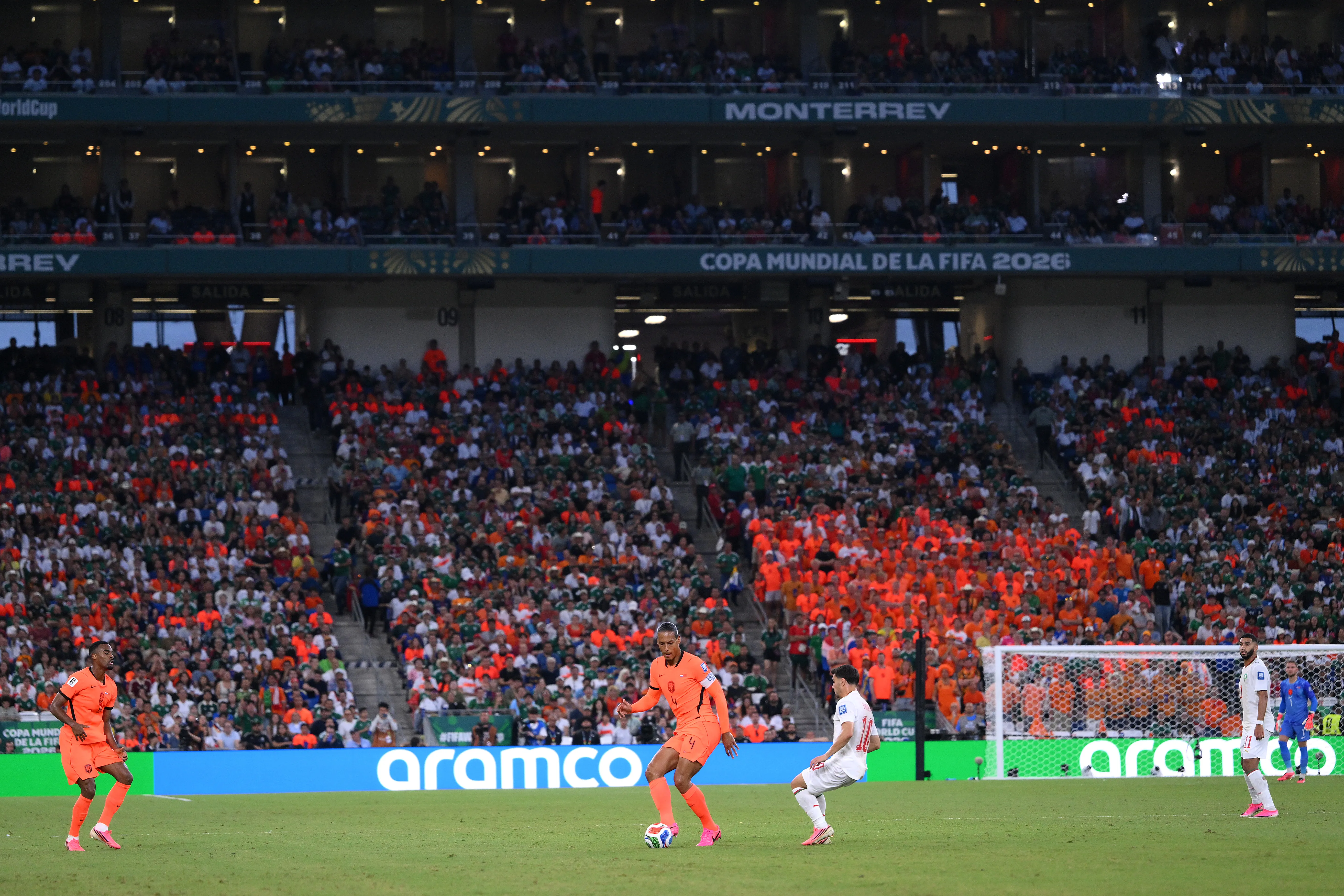 Países Bajos vs Marruecos del Mundial 2026 en el Gigante de Acero (Getty Images)
