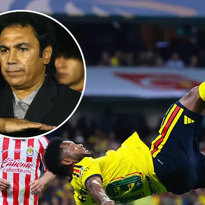 Hugo Sánchez resentido por la chilena de Miguel Borja