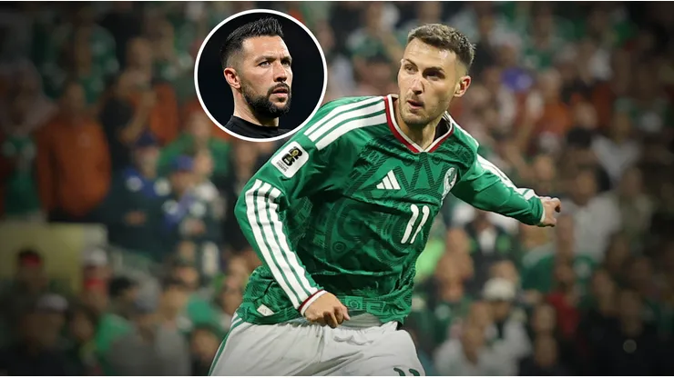 Santiago Gimenez de México y Francesco Farioli, DT de Porto.