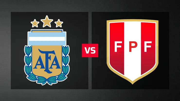 Argentina vs. Perú por los Juegos Suramericanos.