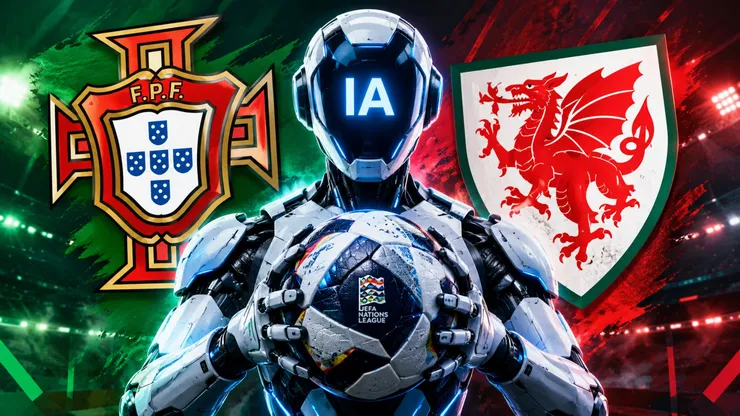La IA predijo Portugal vs. Gales por la Nations League.