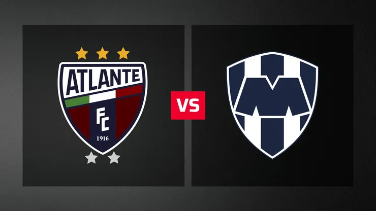 Atlante y Rayados se enfrentan por la Liga MX
