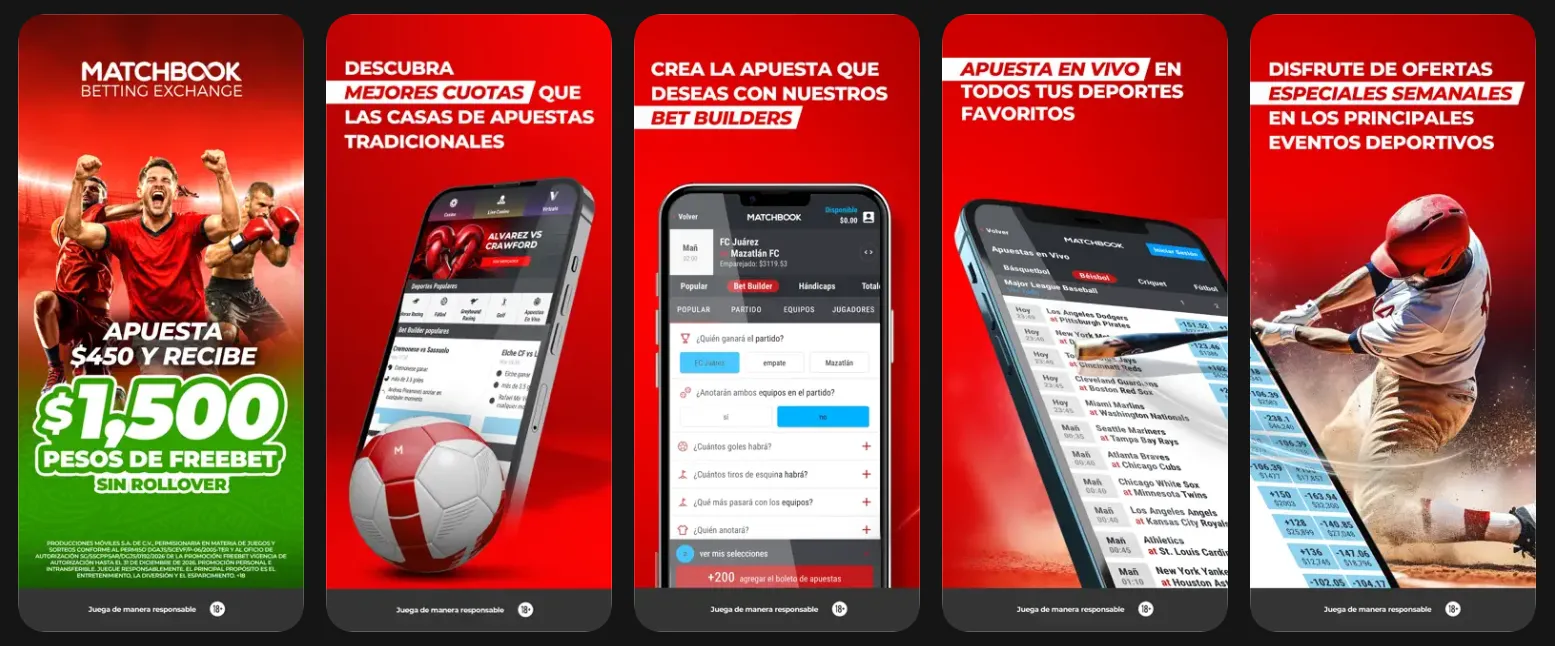 Matchbook opiniones app