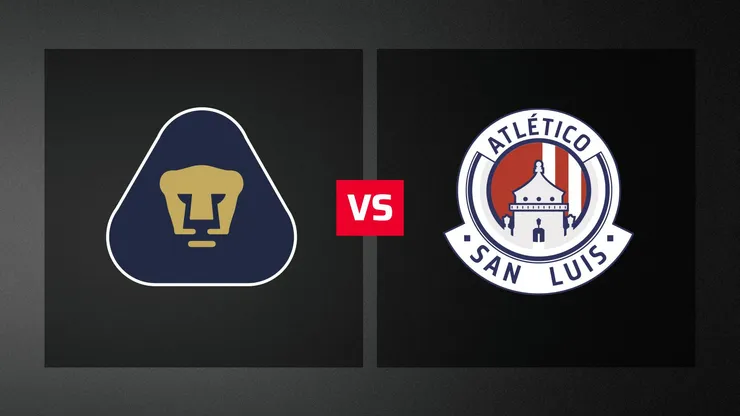 Pumas y Atlético de San Luis se enfrentan por la Liga MX