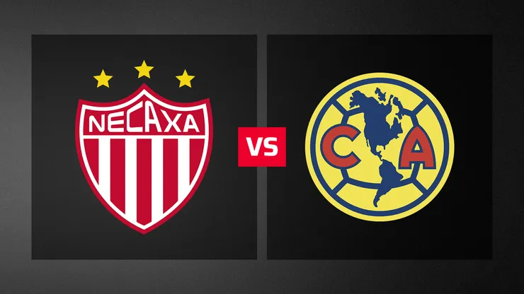 Necaxa y Club América se enfrentan por la Liga MX.