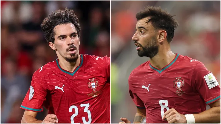 Vitinha y Bruno Fernandes son dos de las mayores ausencias de Portugal para enfrentar a Noruega.