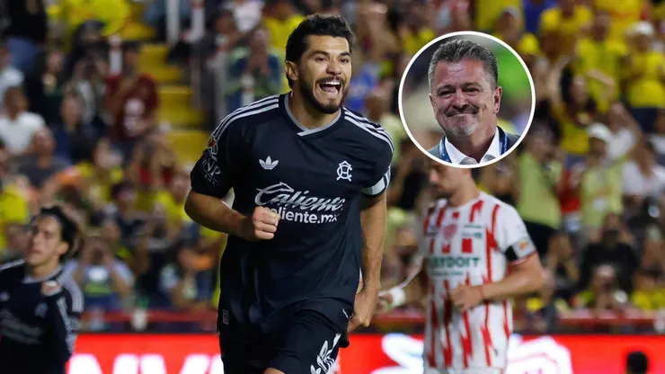 Henry Martín convirtió un hattrick ante Necaxa