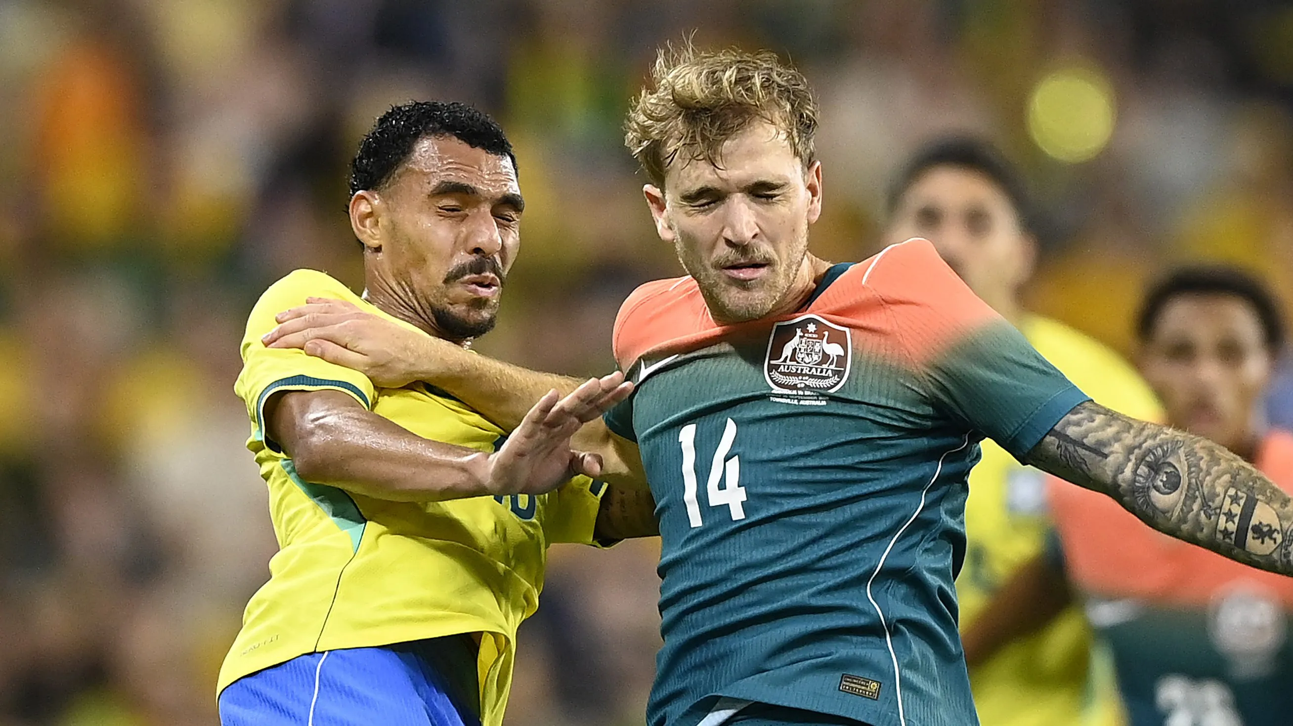 Australia y Brasil se miden en un amistoso [Foto: Getty]