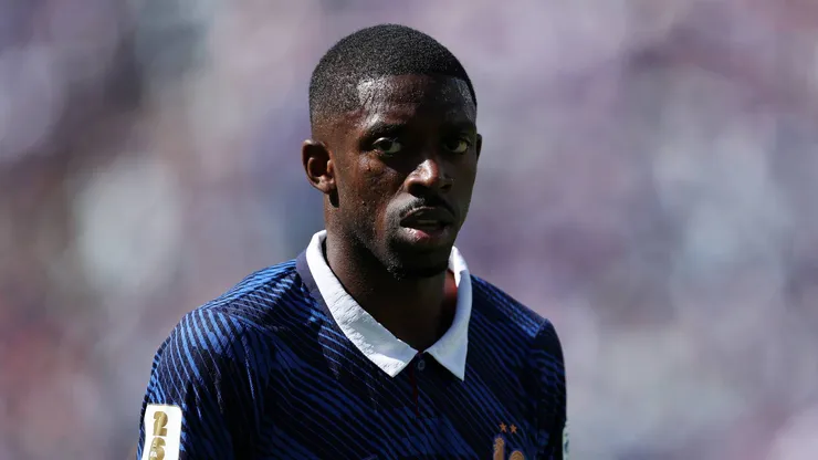 Ousmane Dembélé no es titular con Francia ante Bélgica