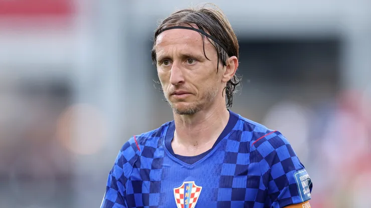 Luka Modric será suplente en el partido de Croacia contra España.